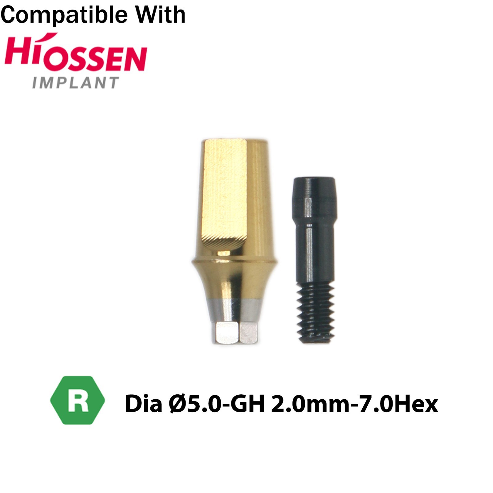 Dental Titanium Straight Transfer Abutment Mini/Regular for Osstem Hiossen TS