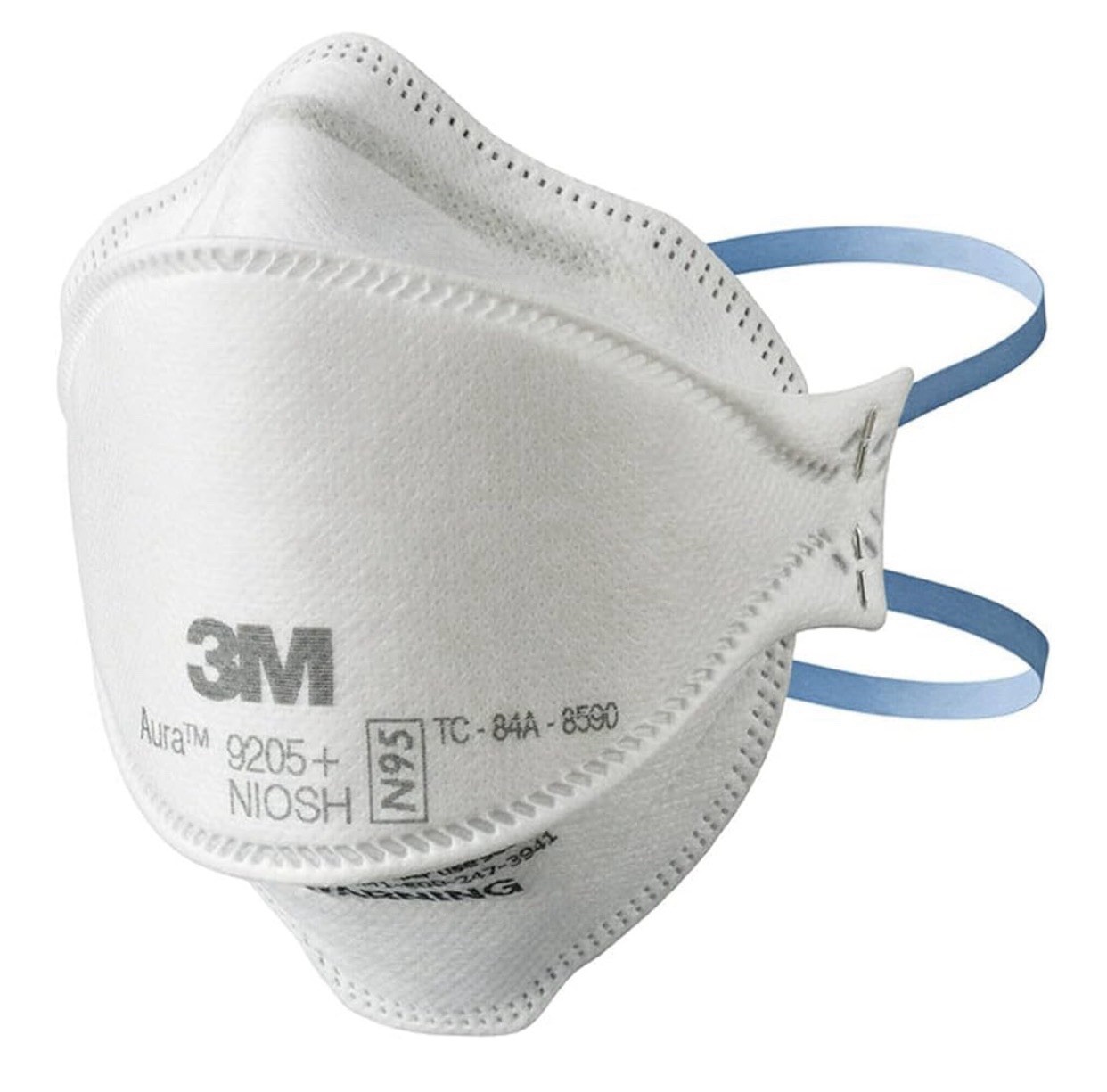 3M Aura 9205 N 95 Particulate Respirator Face Mask – White (20 Pack)