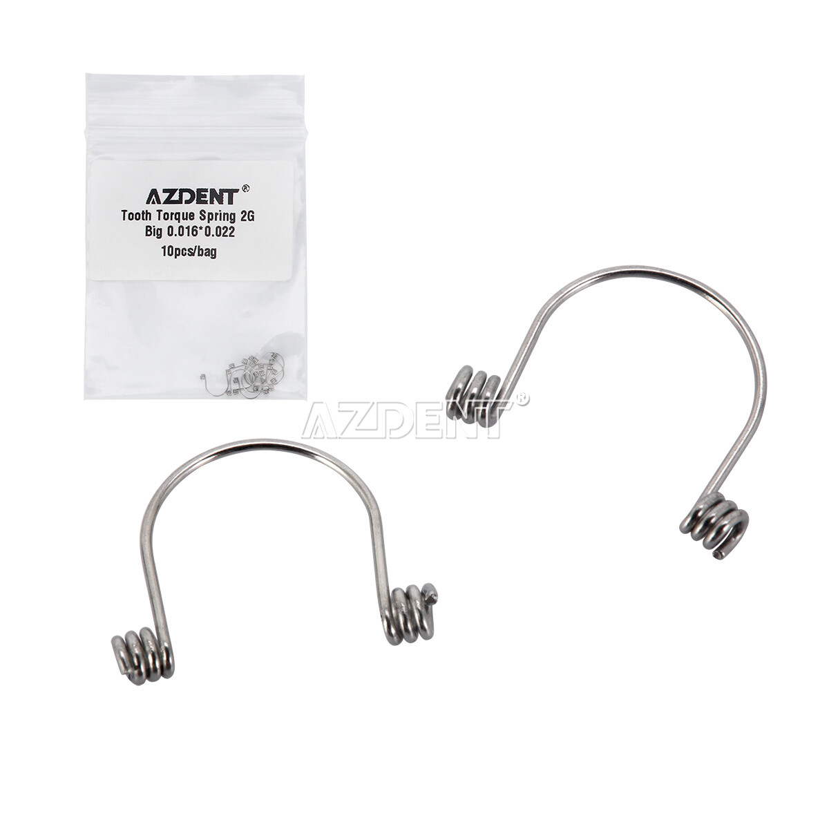 Dental Ortho Rectangular Diente anterior Torque Pequeño / Medio /Grande Resortes