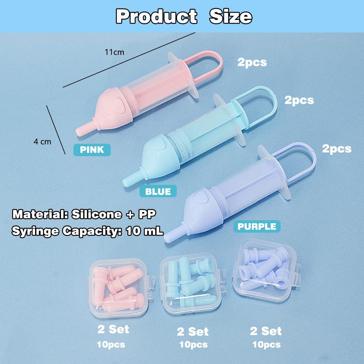 LogFaadCoi Kitten Bottle Feeding Kit for Nursing, 1 Count (Pack of 1), Blue