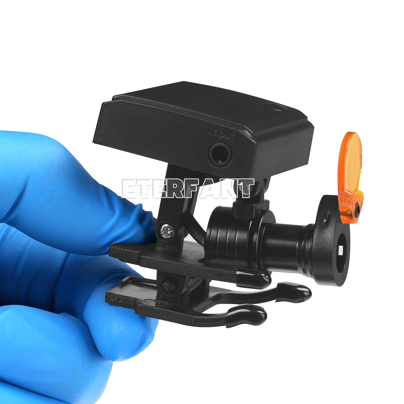 ETERFANT 5W Wireless Dental LED Headlight W/Filter for Binocular Loupe Glasse US