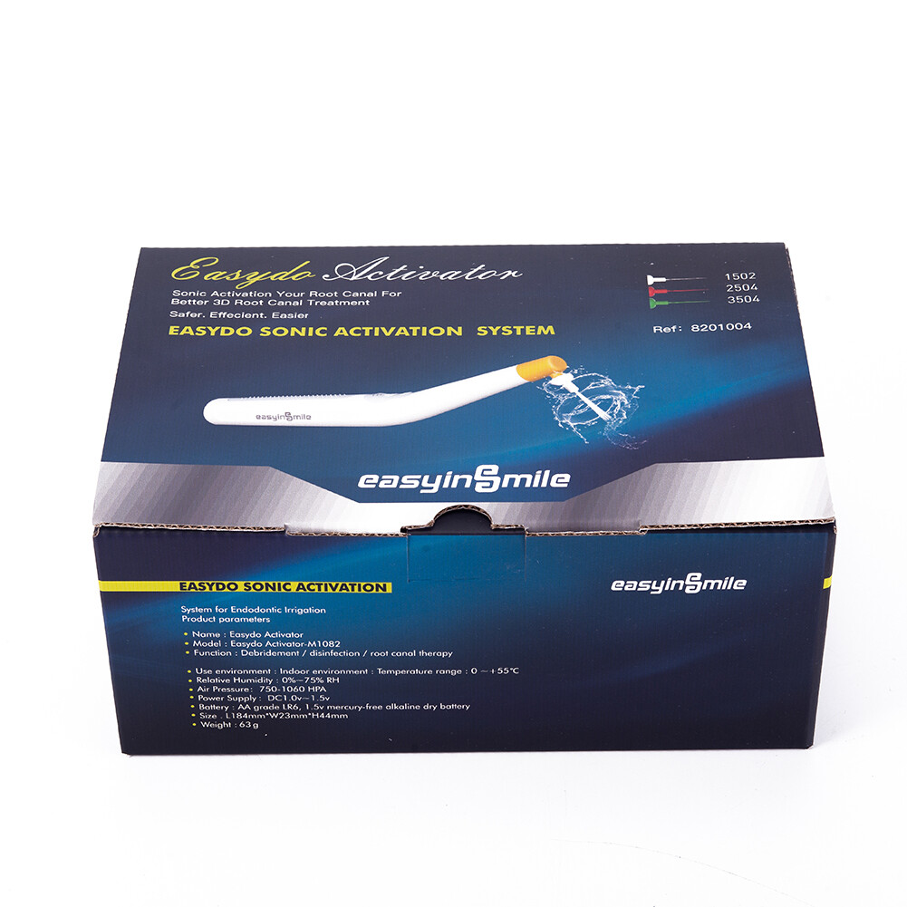 Easyinsmile Cordless Endo Activator Root Canal Sonic Irrigation 60 Activator Tip
