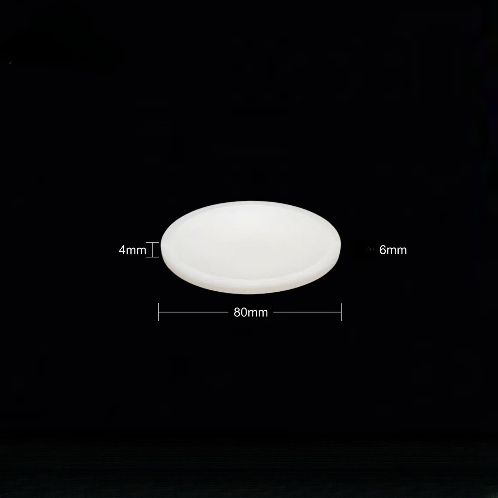 PTFE Evaporating Dish & Watch Glass High Temperature Resistant Lab Ware