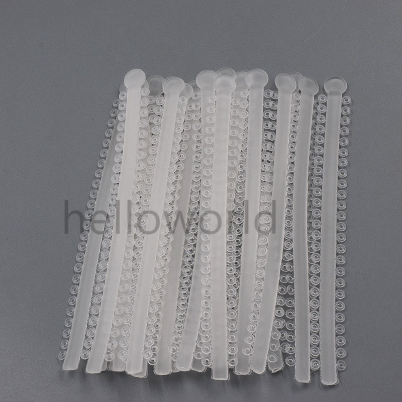 Dental Orthodontic Ligature Ties 1000pcs/pack White High Elasticity High Rebound