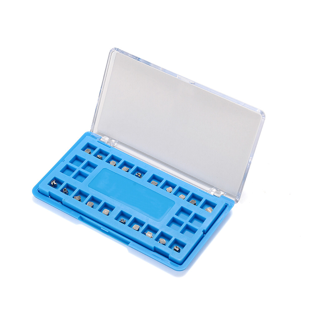 1X EASYINSMILE Dental Self-ligating Metal Brackets Brace Orthodontic ROTH/MBT022