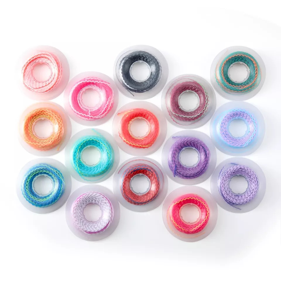 Dental Orthodontic Colored Elastic Power Chain 15ft Long/Short/Continuous