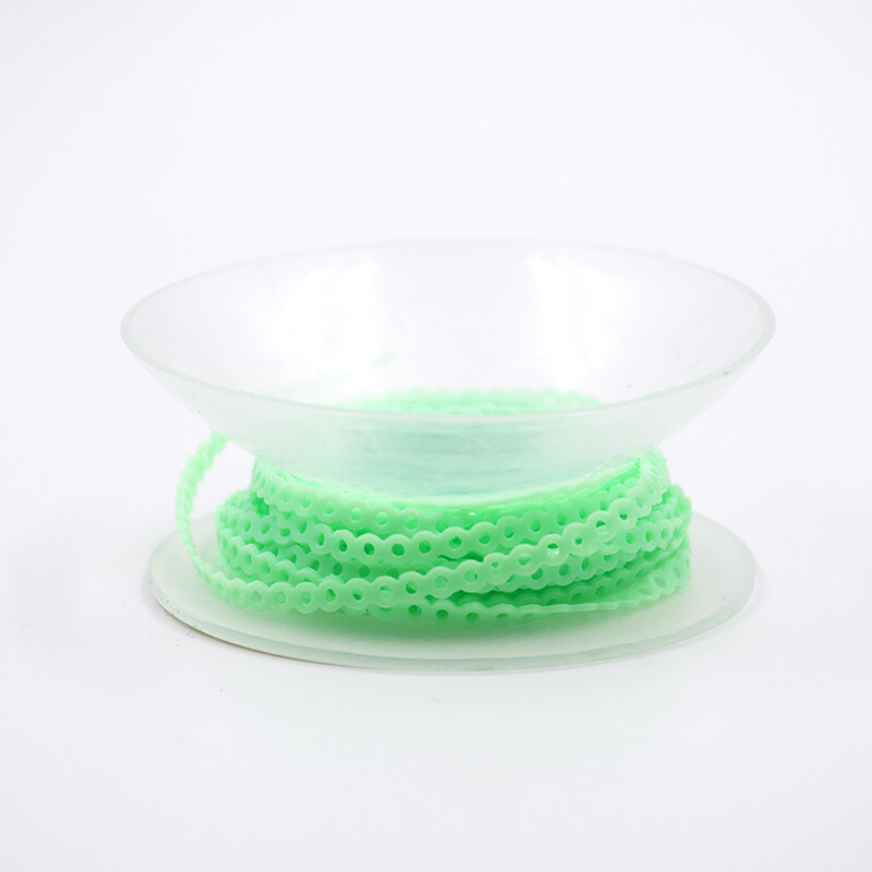 Dental Ortho Elastic Power Chain Rubber Bands Long/Short/Continuous 44 Colors