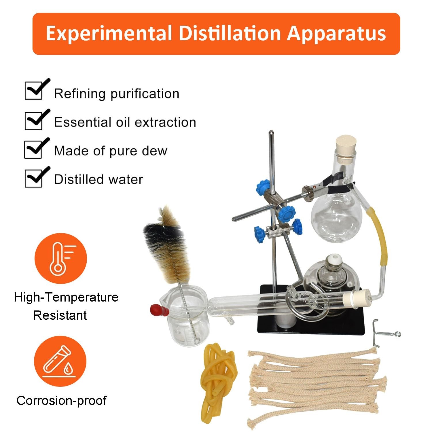 Destilador Casero Para Hacer Su Propio Aceite Esencial, Alcohol Ilegal, Alcohol