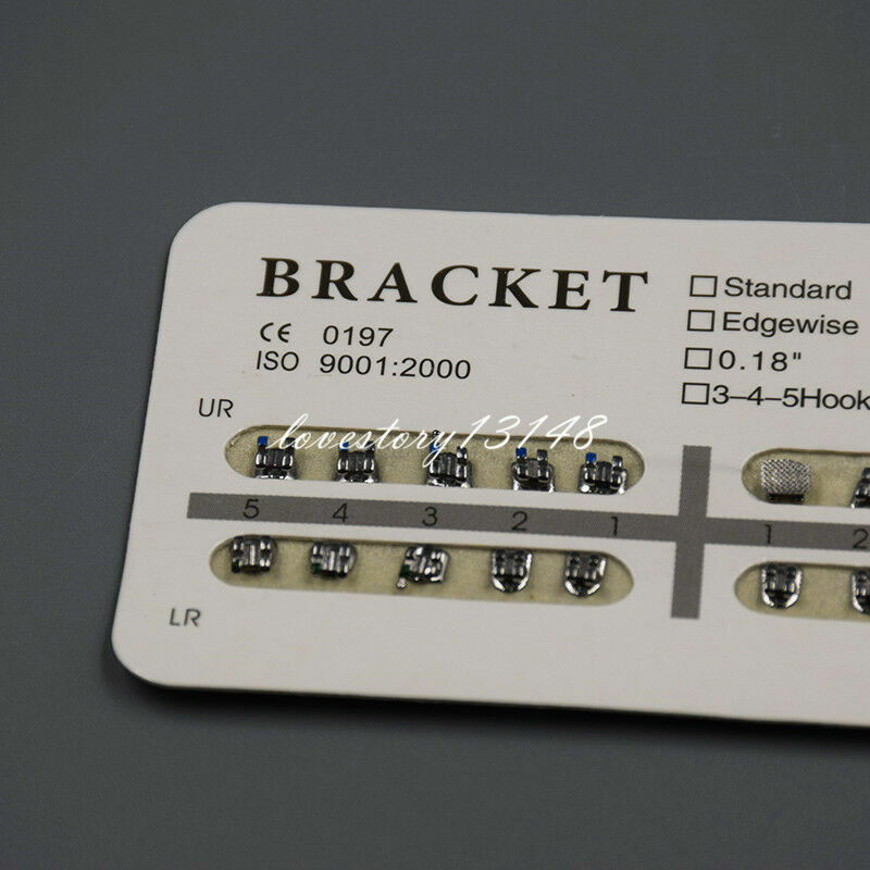 10/20/50 Packs Metal Separable Dental Orthodontic Mini 018/022 Bracket Hook
