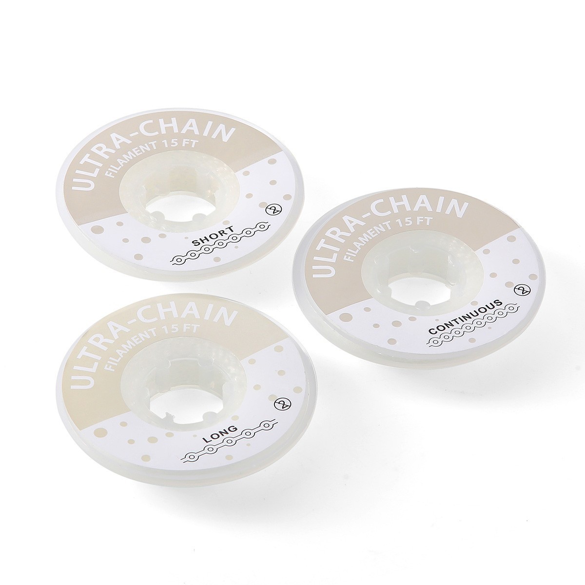 Dental Orthodontics Elastics Ultra Bands Power Chain Long Short Continuous Clear