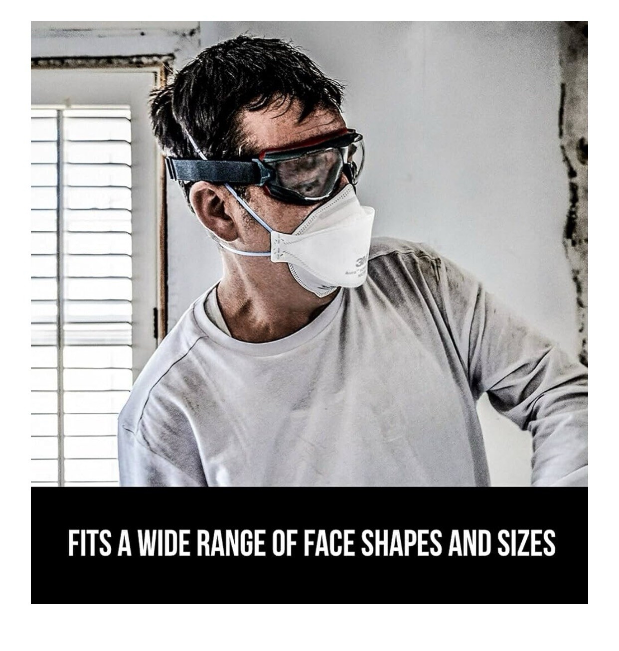 3M Aura 9205 N 95 Particulate Respirator Face Mask – White (20 Pack)