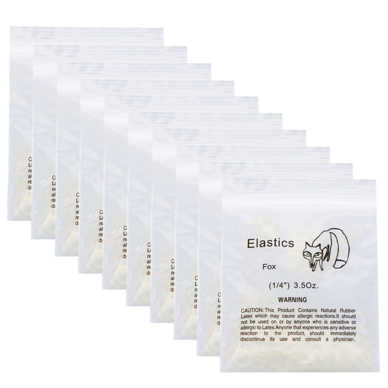 Dental Orthodontic Elastics Rubber Bands Ortho Latex Braces 3.5 5.0 6.5 OZ