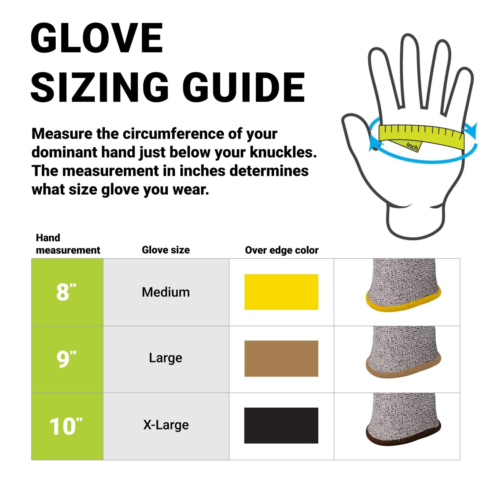 Armor Guys Kyorene Pro 00-857 A5 Cut Resistant Work Gloves – Graphene Nitrile