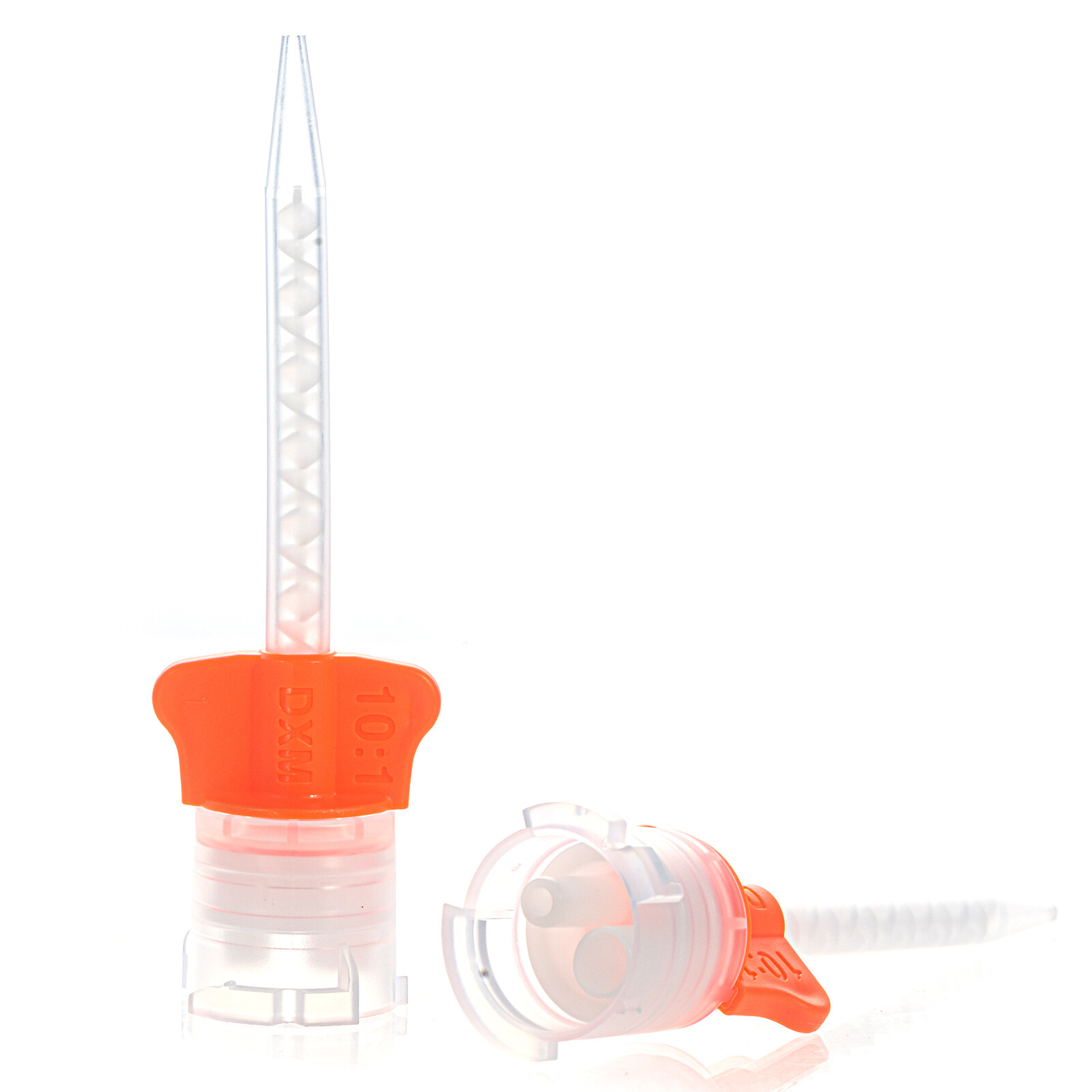 48/50Pcs DX-Mixer Dental Mixing Tips Impression Material 4.2/5.4/6.5mm 1:1/10:1