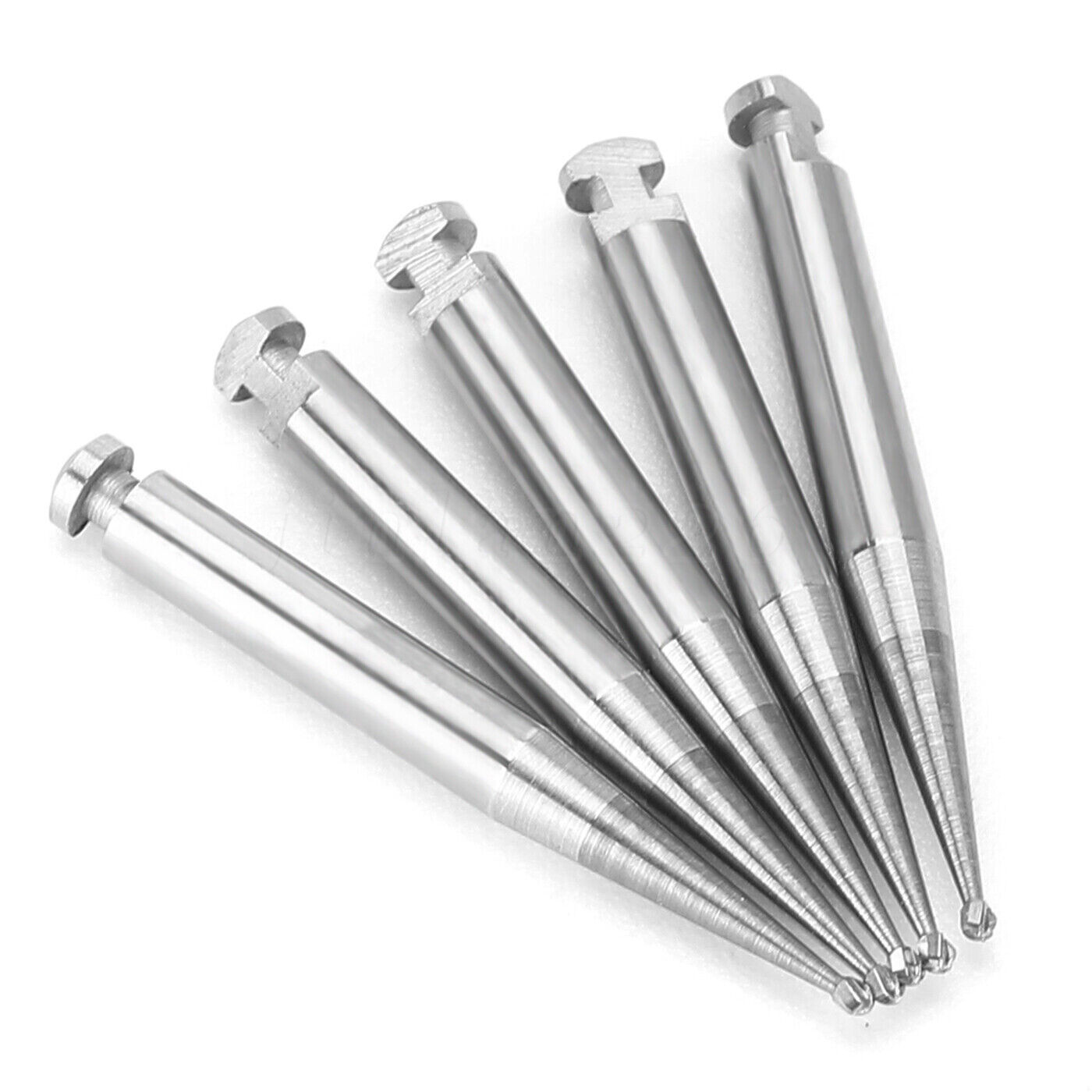 5Pcs/pack Dental Tungsten Steel Carbide Bur Fit Low Speed Contra Angle Handpiece
