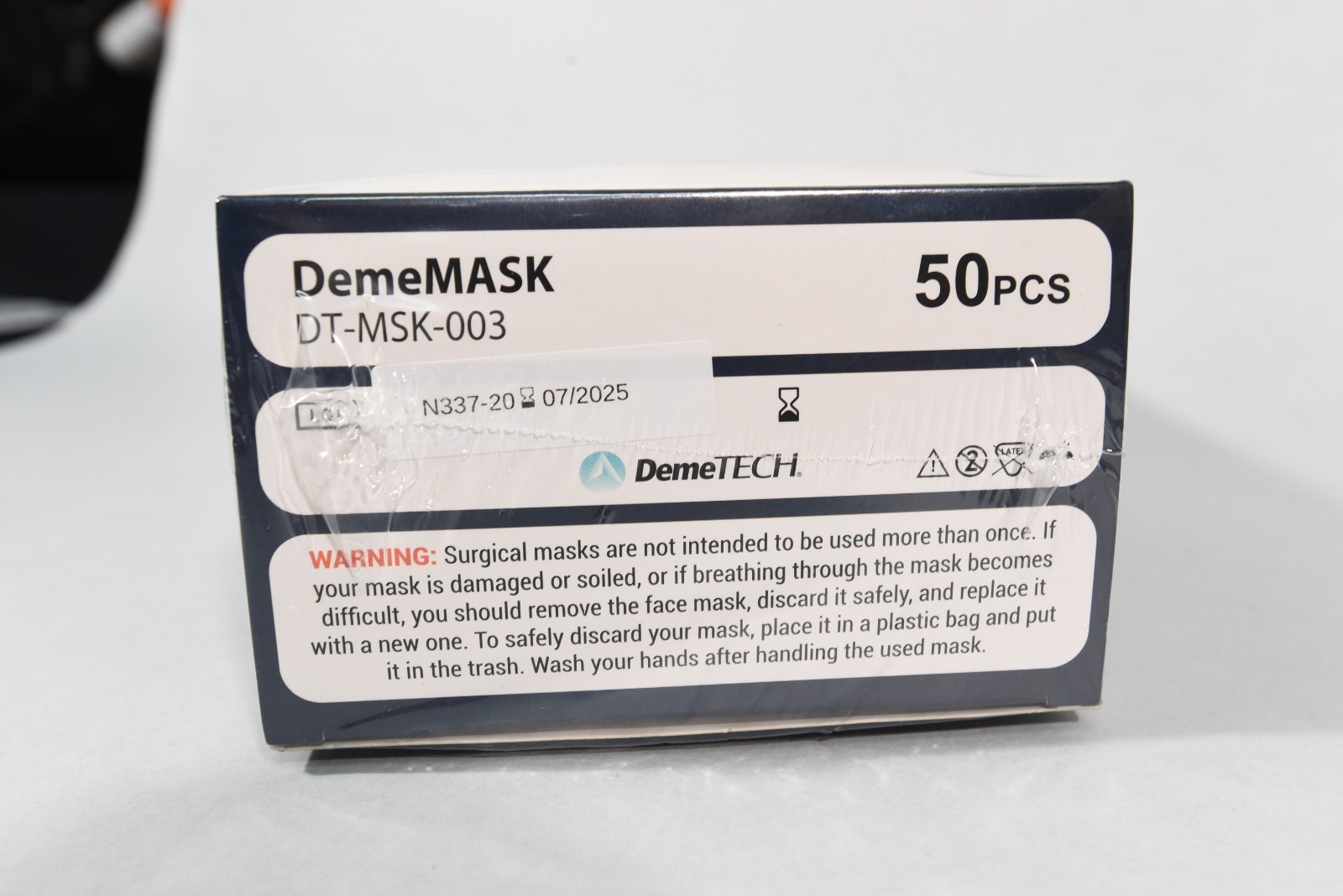 2500 DemeTECH Surgical Dental Face Mask DT-MSK-003
