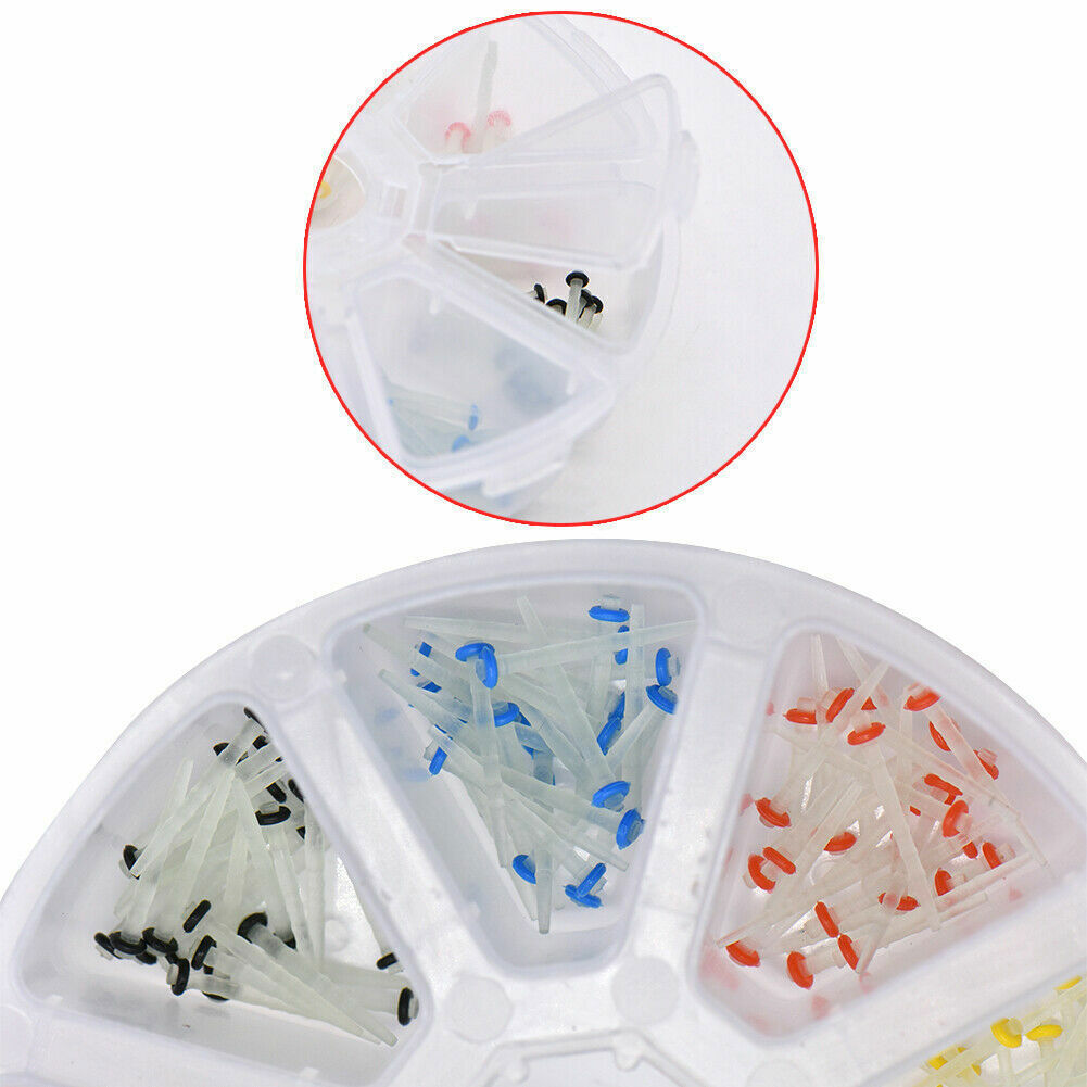 Dental Fiber Post Glass Quartz Teeth Restorative 1.2 1.4 1.6 1.8mm Posts 200 pcs