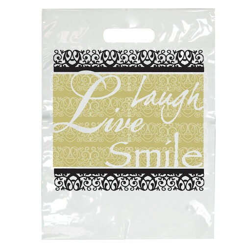 Specialty Scatter Bags Laugh, Live, Smile, 9″ x 13″, 100/Pkg.