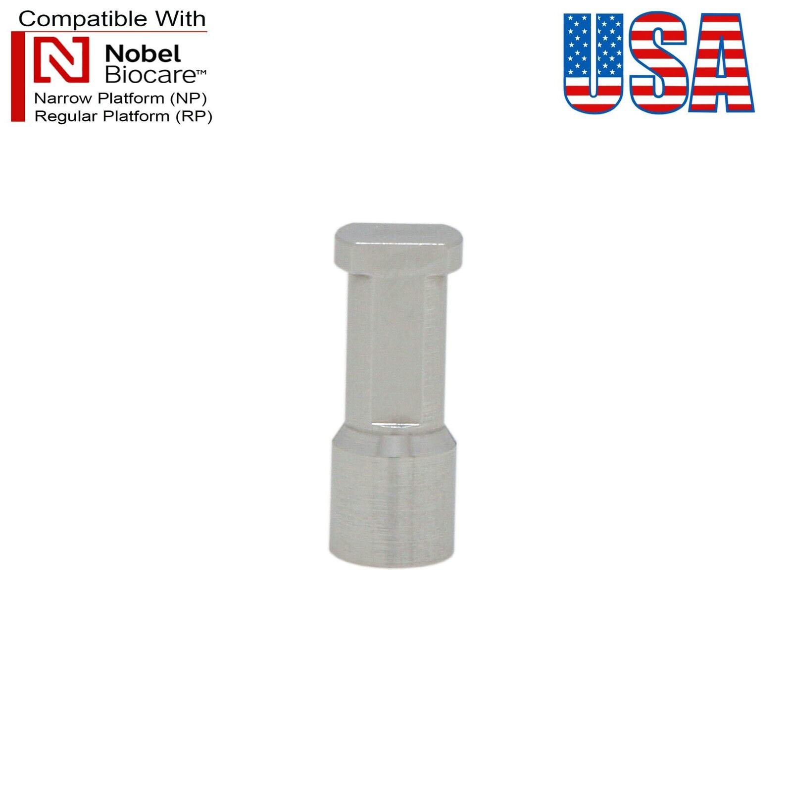 US Dental Nobel Active NP/RP Impression Transfer Coping Open Close Tray Analog