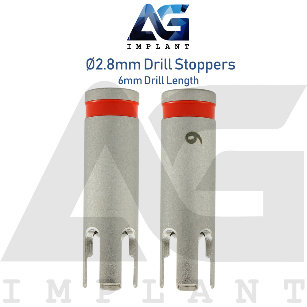5 Drill Stoppers Ø2.8mm External Irrigation Tools Dental