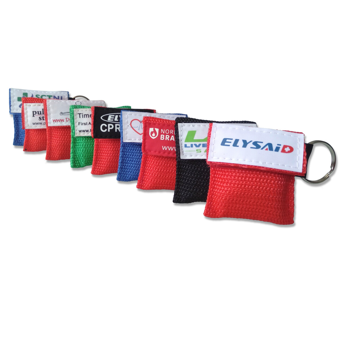 Wholesale 1000pcs CPR Face Shield One-way Valve CPR Custom LOGO cpr Face Shields