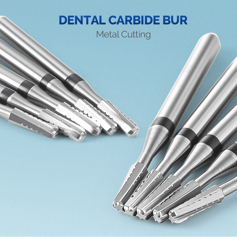 Dental Lab Tungsten Carbide Burs Round Bur FG 1.6mm Metal Cutting High Speed
