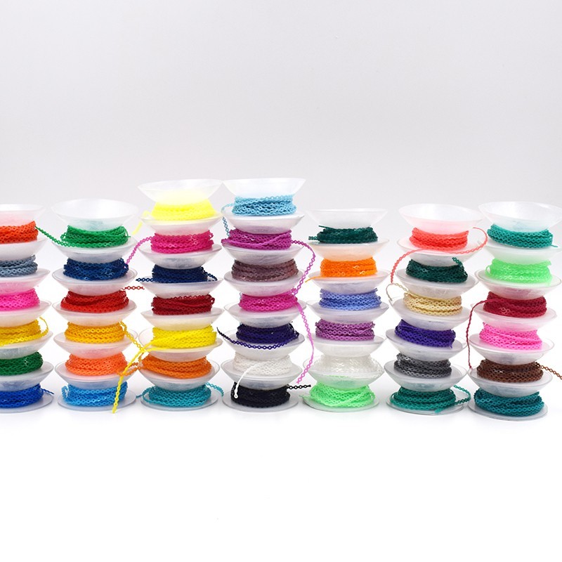 Dental Orthodontic Rubber Elastic Power Chain Continuous/Short/Long 44 Colors