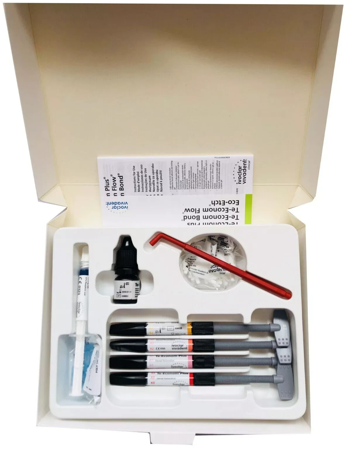 Ivoclar Vivadent Te Econom Plus Intro kit Resin Composite Limited ofer Fast Ship