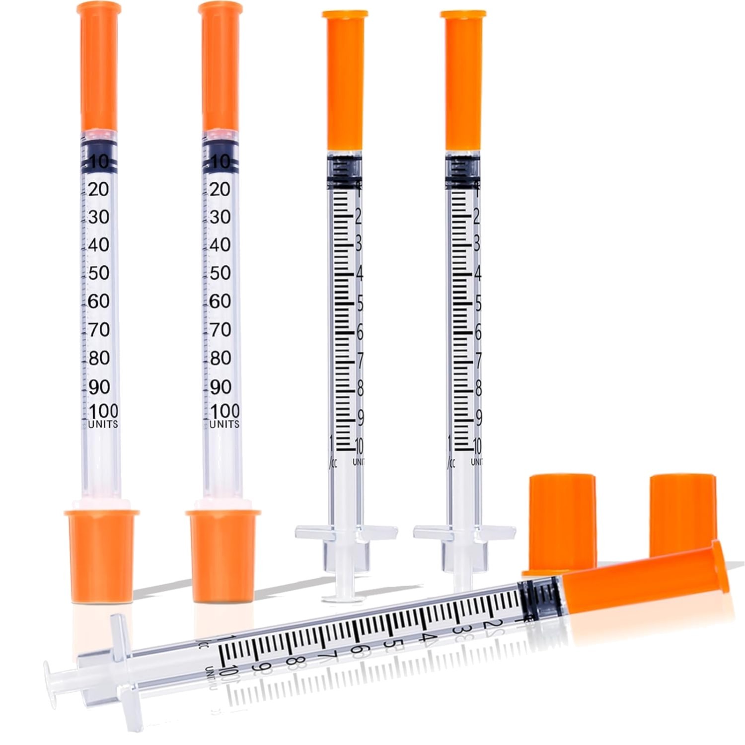 High-Quality 25 Pack Sterile Syringes 30G 1ml-5/16 Inch for Precise Measurements
