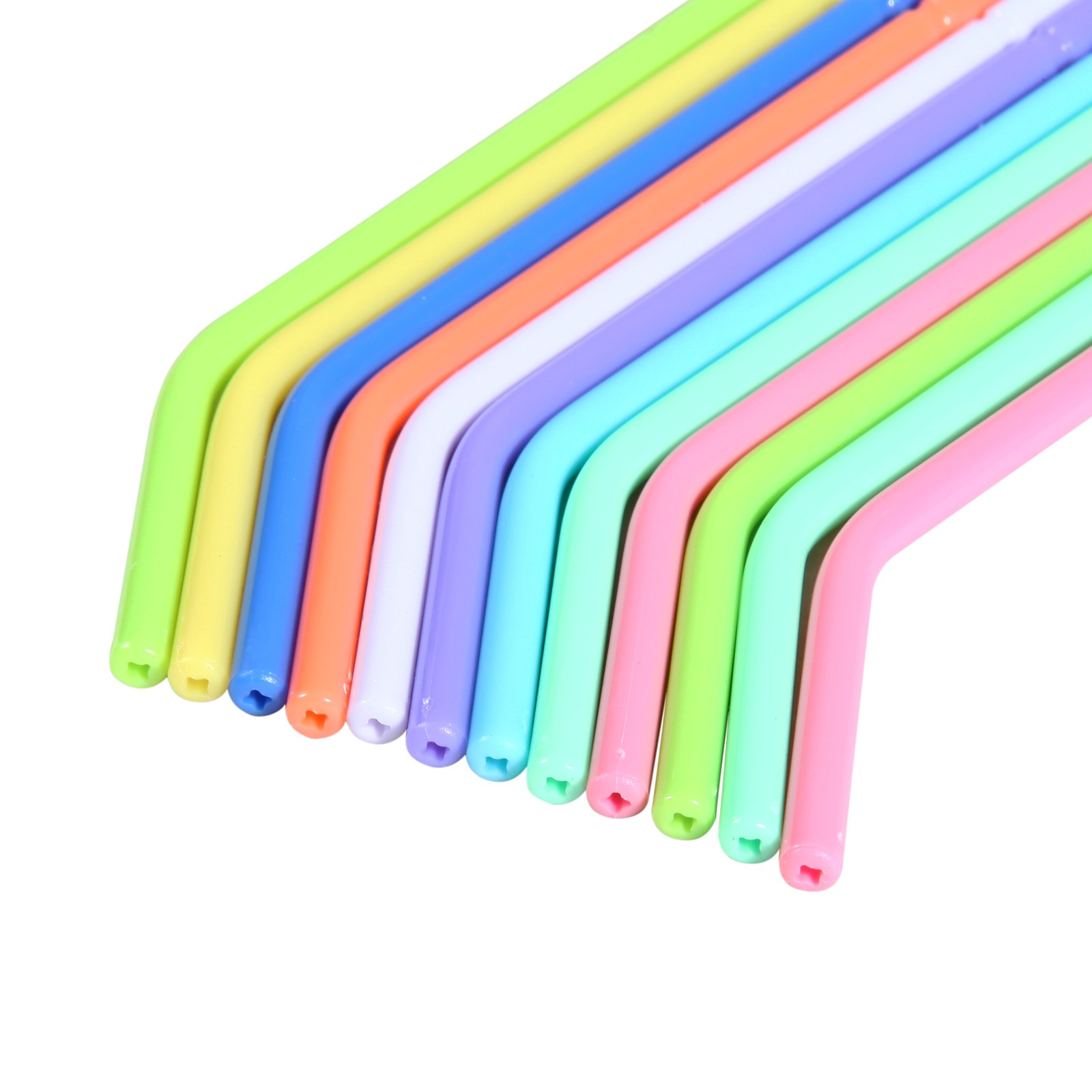 5 Packs Dental Fiber Post Resin Screw Thread Quartz Drills Yellow/Red Yabangbang