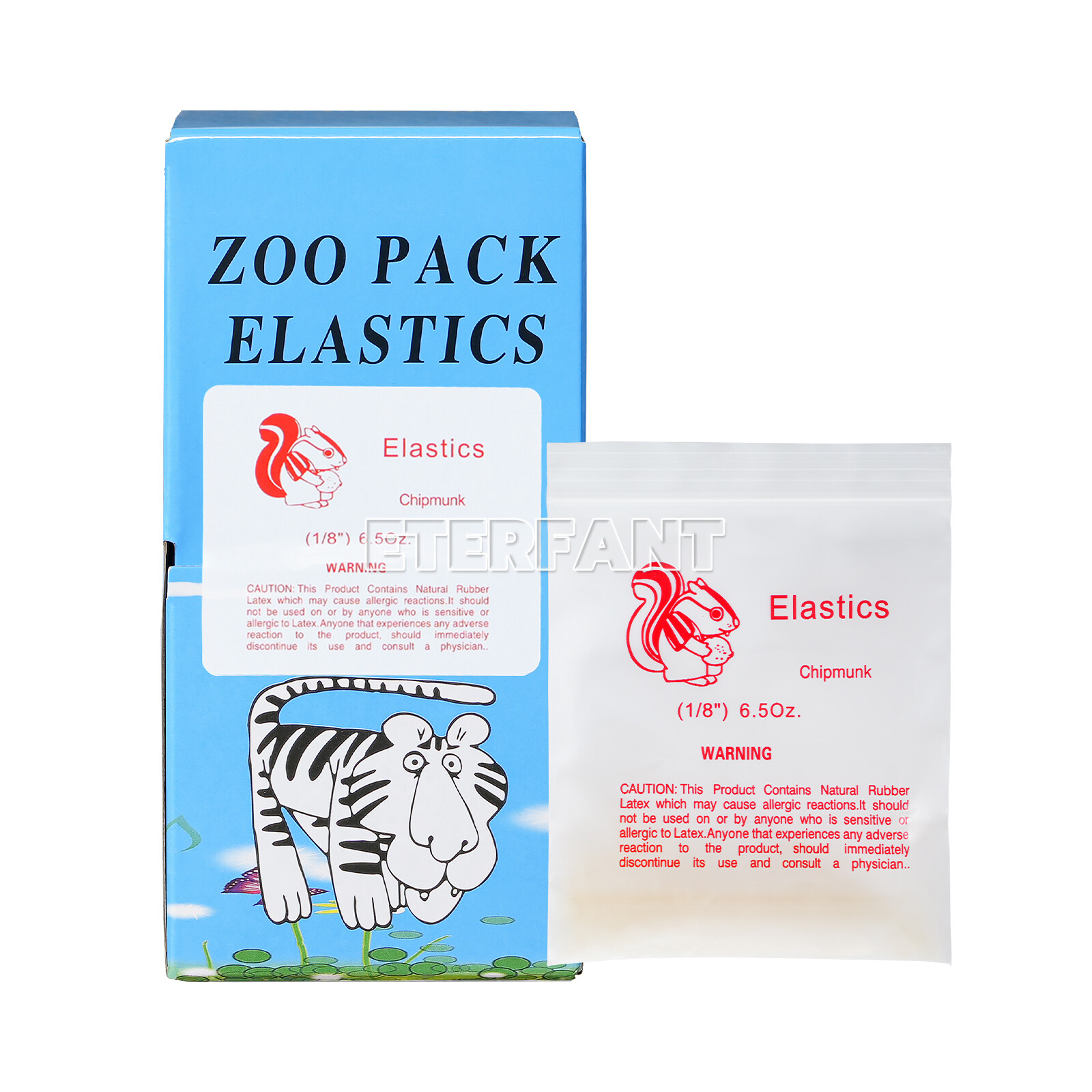 5000PCs ETERFANT Dental Orthodontic Elastics Rubber Bands Latex Braces 6.5oz