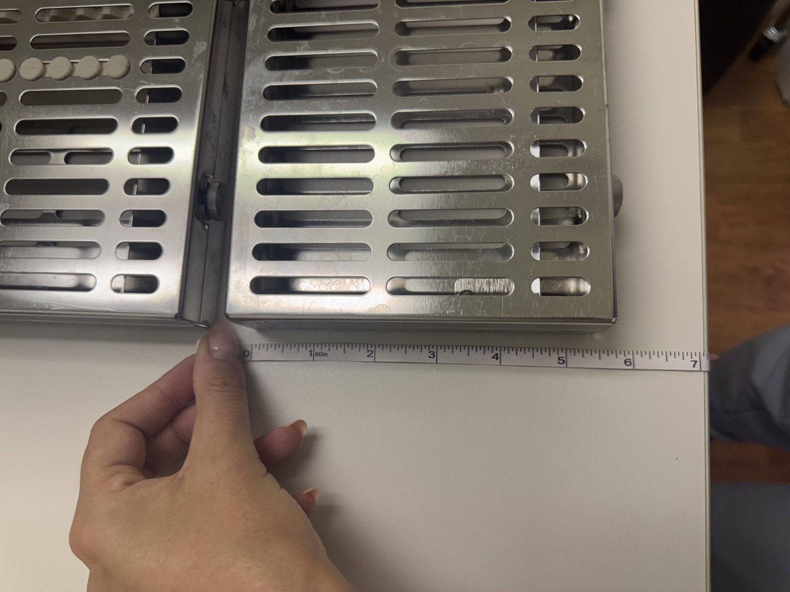 Lot of 3 Hu-Friedy IMS Cassette Instrument Sterilization Trays Dental