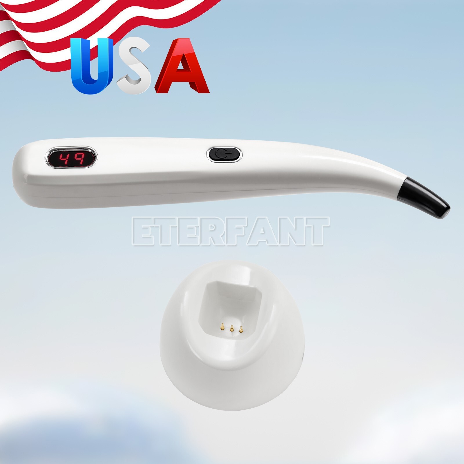 ETERFANT Monitor Osseointegration RFA Inplant Stability Test Unit Cordless USA