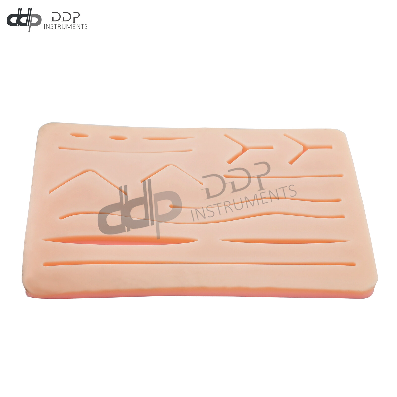 Silicone Skin Pad Suture Incision Surgical Traumatic Simulation Training DS-1356