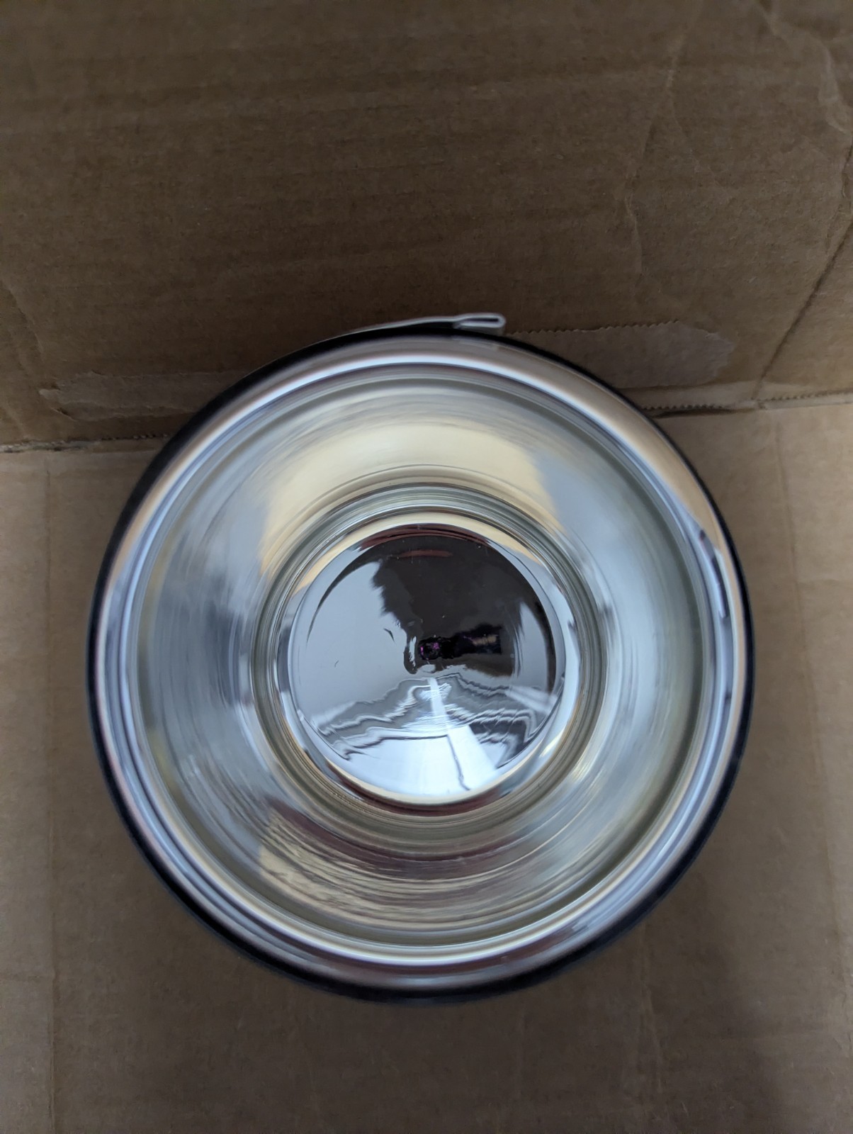 Dewar Flask Metal Cased 350mL, ID80x95mm depth, Fisherbrand 10-196-6. Pre-owned