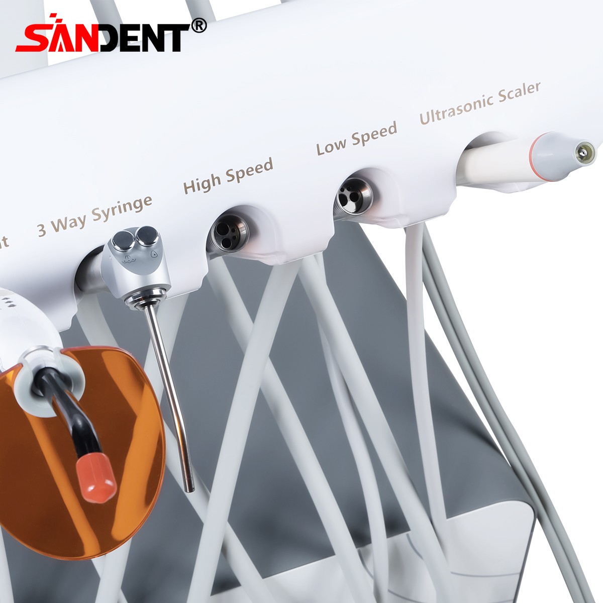 Dental Wireless Cordless LED Cure Curing Light Lamp 2500mw 15W Tool Resin Cure