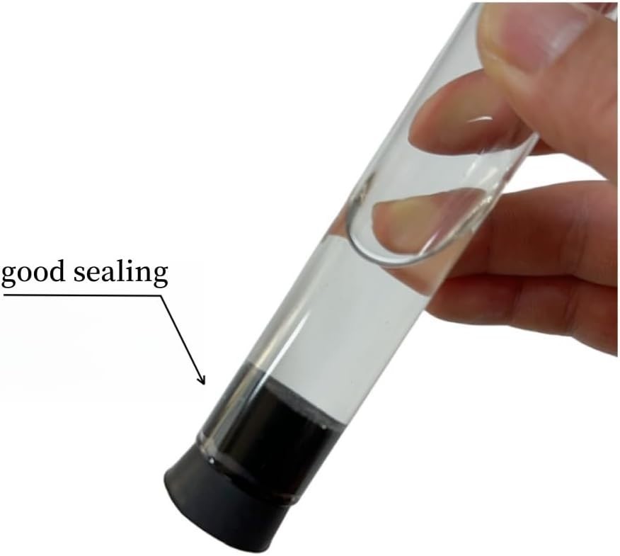 Black Rubber Lab Bungs – 10 Sizes, Perfect for Non-Aggressive Solutions