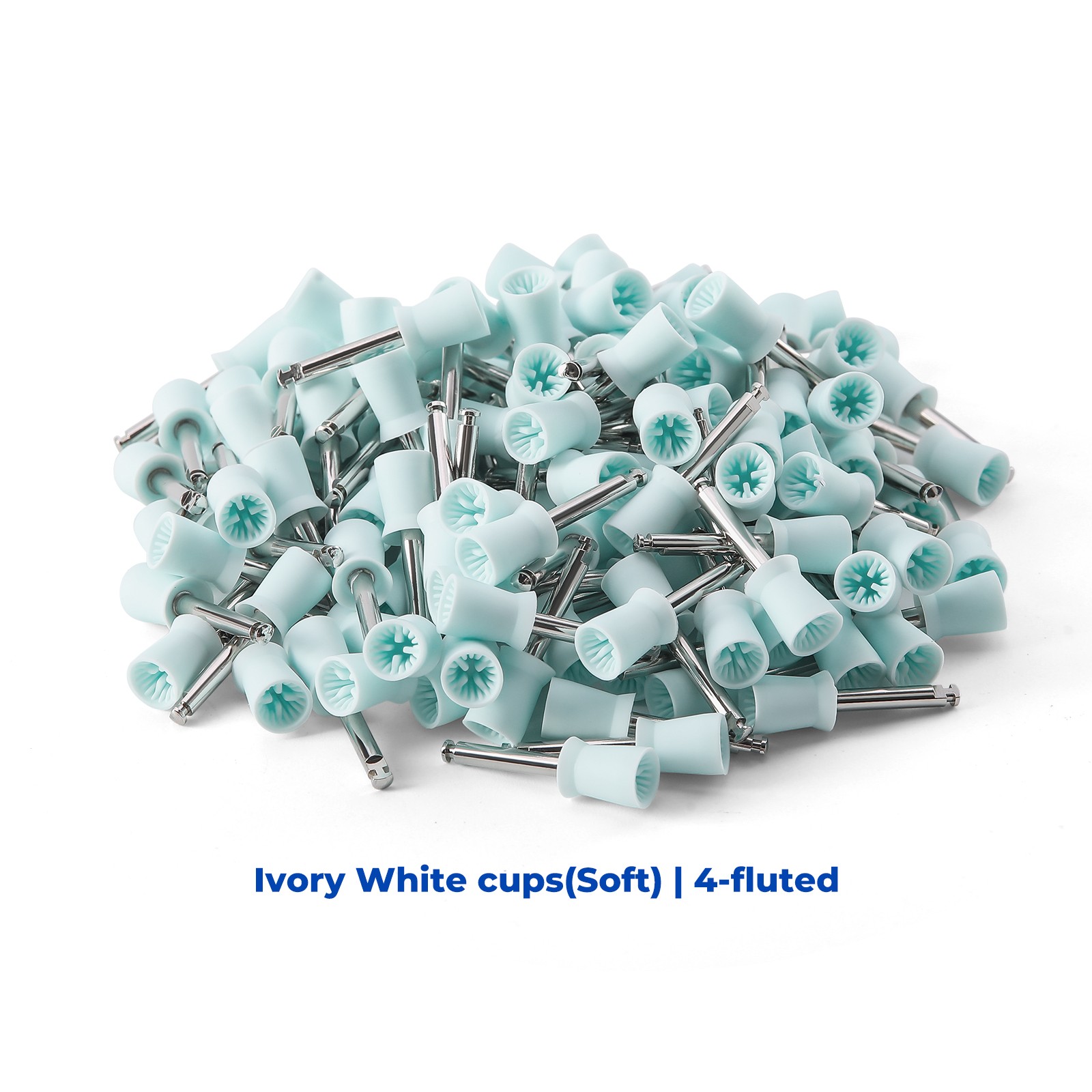 144pcs JMU Dental Prophy Polishing Cup Cups For Contra Angle Handpiece Latch