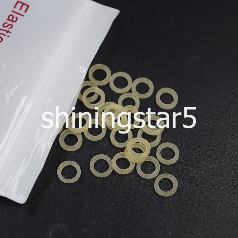 CLEAR X-HEAVY 6.5 OZ ORTHODONTIC ELASTIC BRACES DENTAL RUBBER BANDS 1/4 5/16 3/8