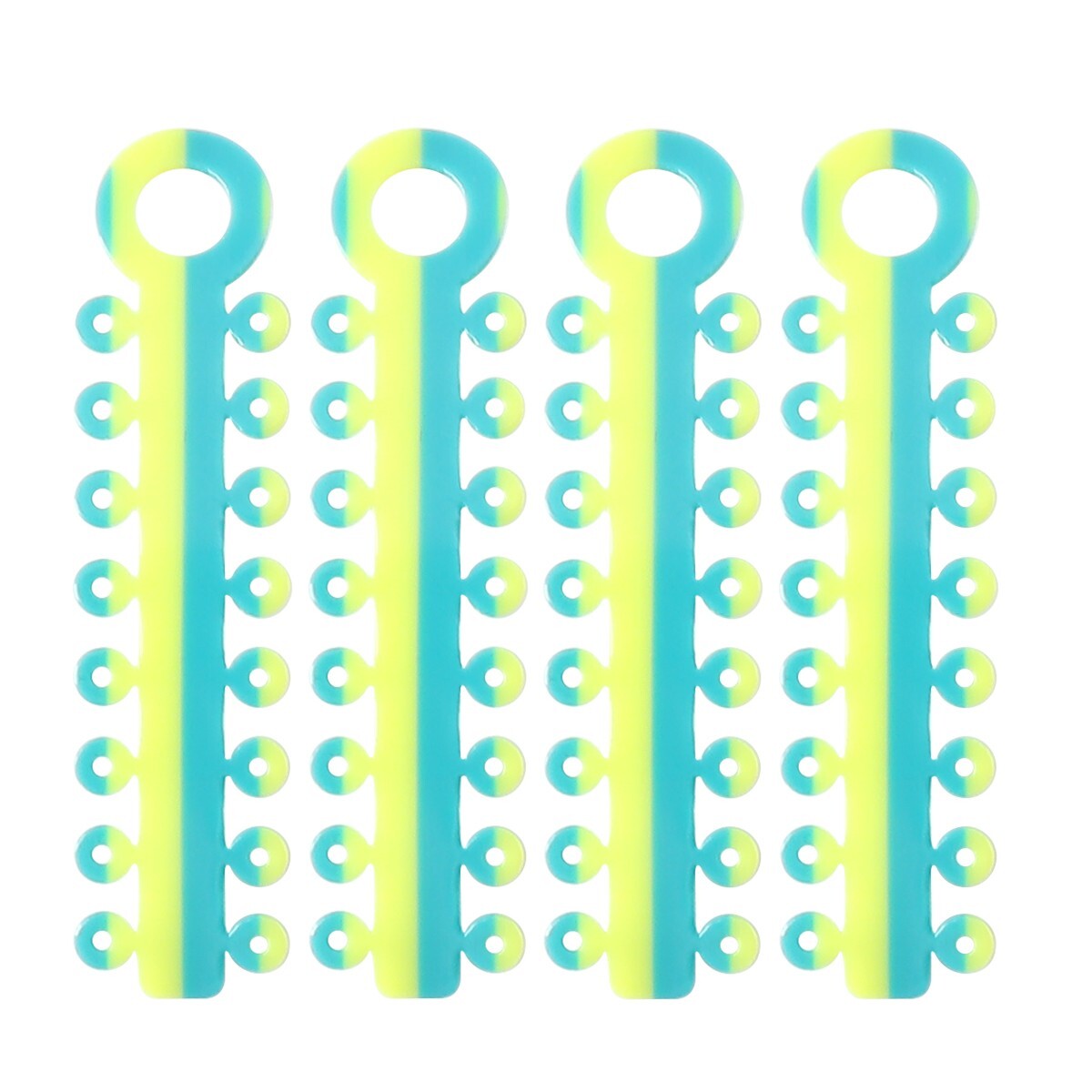 AZDENT Dental Orthodontic Ligature Ties Elastic Rubber Bands /Bracket Mini Roth
