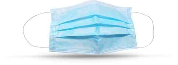 50 PACK 3PLY DISPOSABLE MASK BLUE