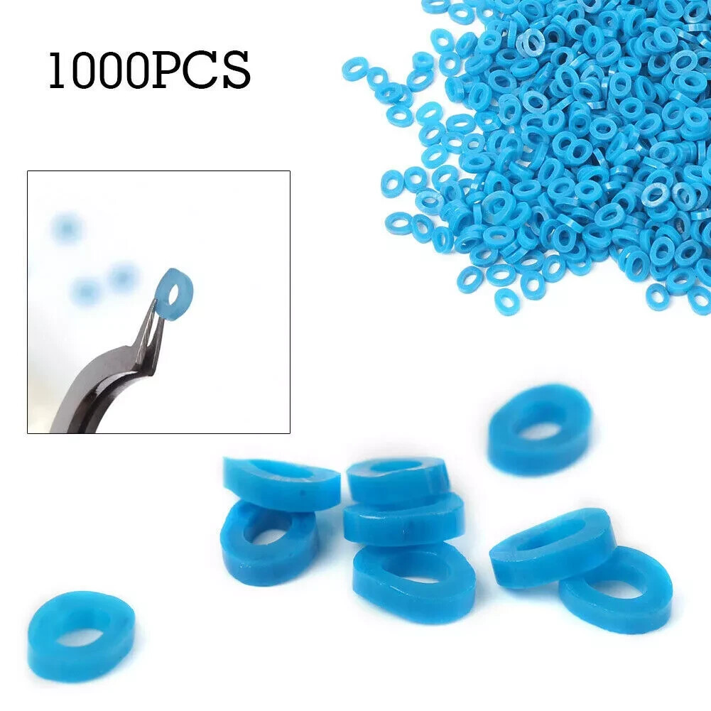 1000Pcs Ties/Bag Dental Orthodontic Separator Continious Ligature Radiopaque Gap