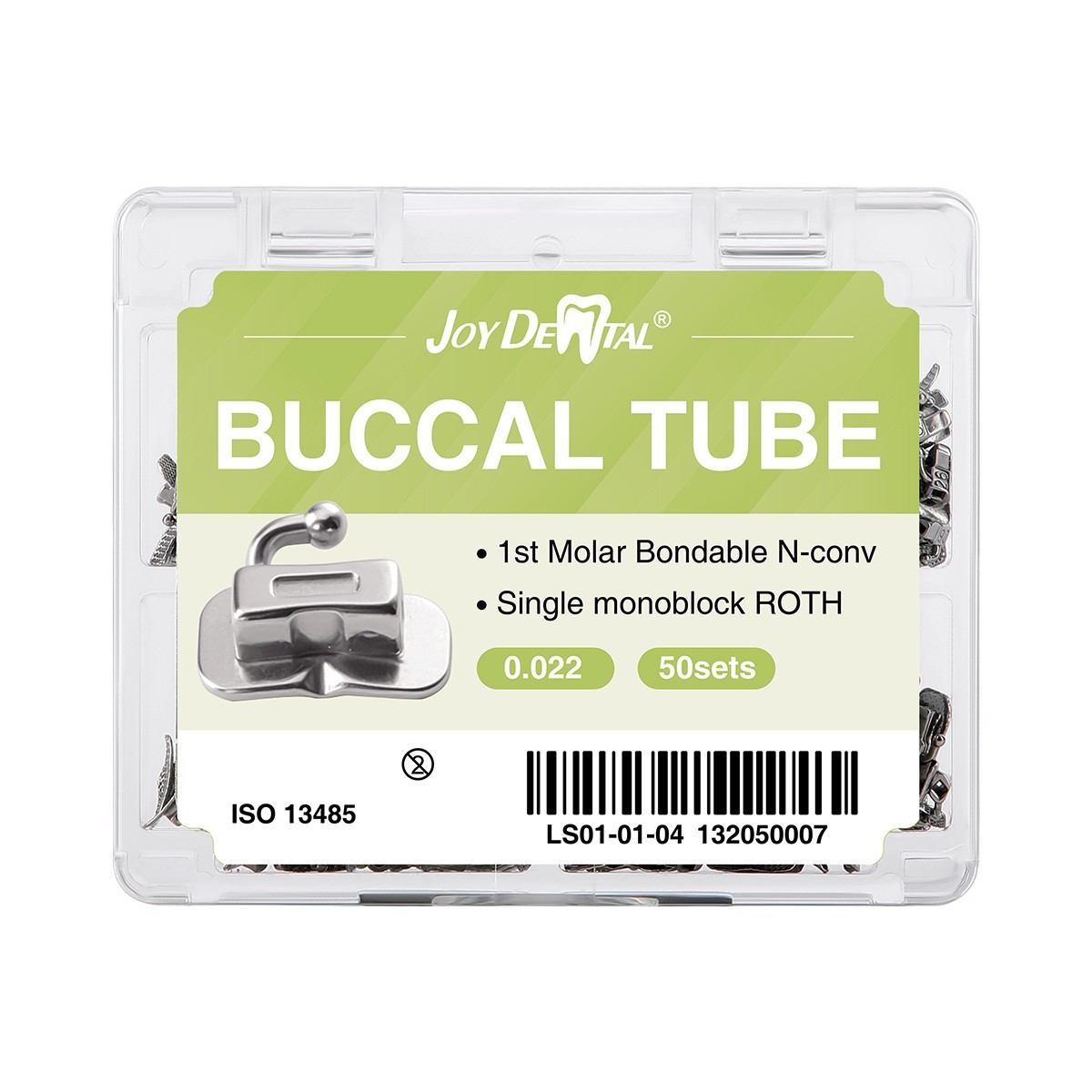 50Bags Dental Ortho Buccal Tubes Roth 0.022 Non-Conv MIM Bondable Monoblock