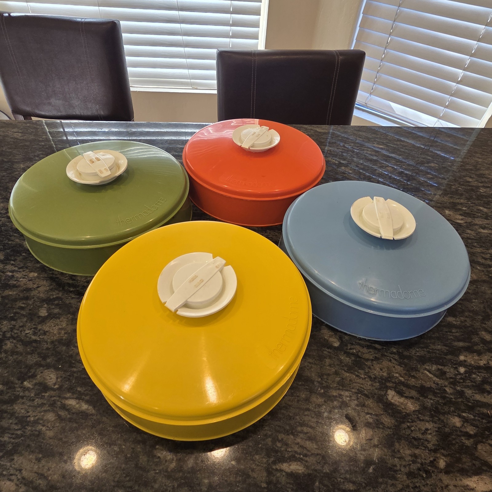 Samson Medical AUTOCLAVE THERMADOME Container Lid Set Of 4 From 1970s
