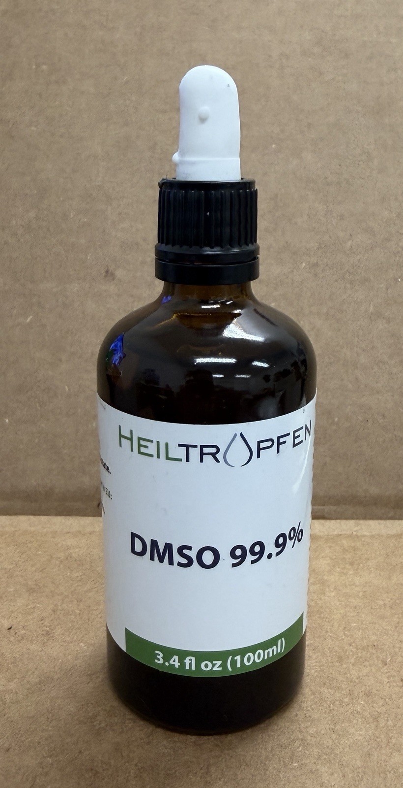 Heiltropfen DMSO 99.9% 3.4 Oz Dimethyl Sulfoxide Liquid!!