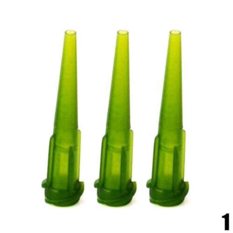 25PCS TT Blunt Glue Liquid Dispensing Needle Plastic Tapered