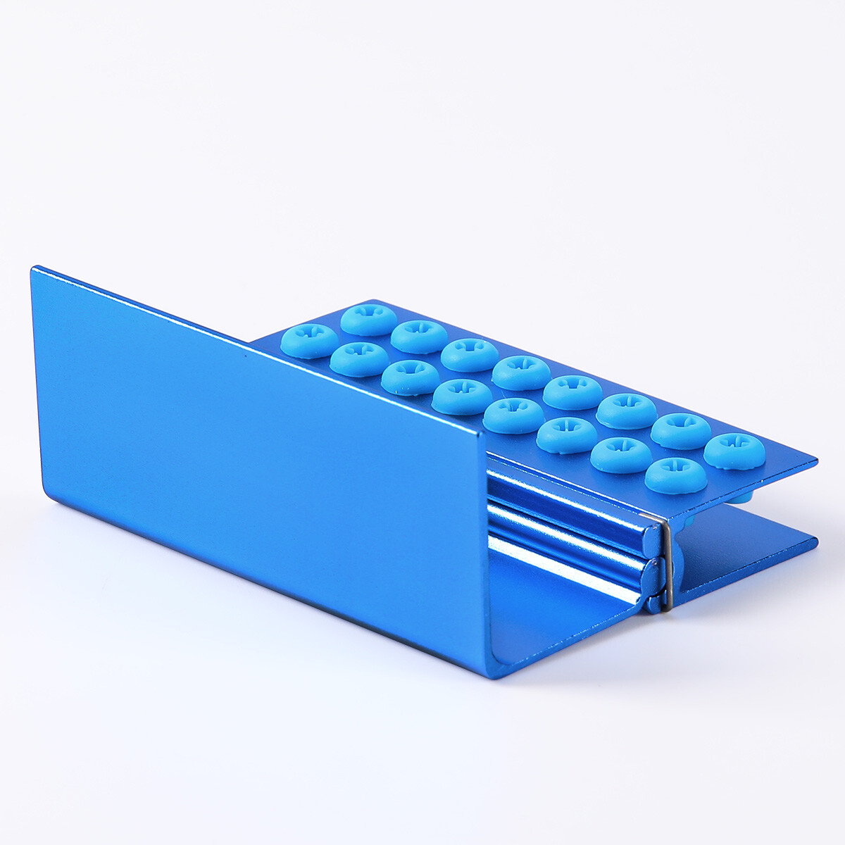 AZDENT Dental Burs Holder Block 10 Hole/16 Hole Silicon Cover FG RA Autoclavable