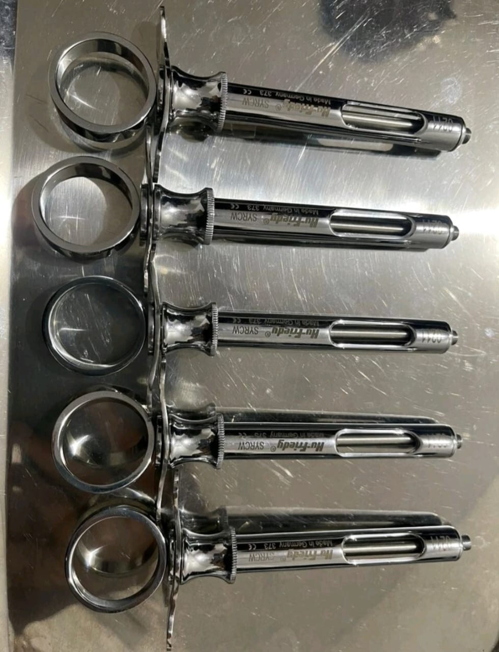 Lot Of 12 Hu-Friedy CW Style Dental Anesthetic Aspirating 1.8ml Syringe SYRCW