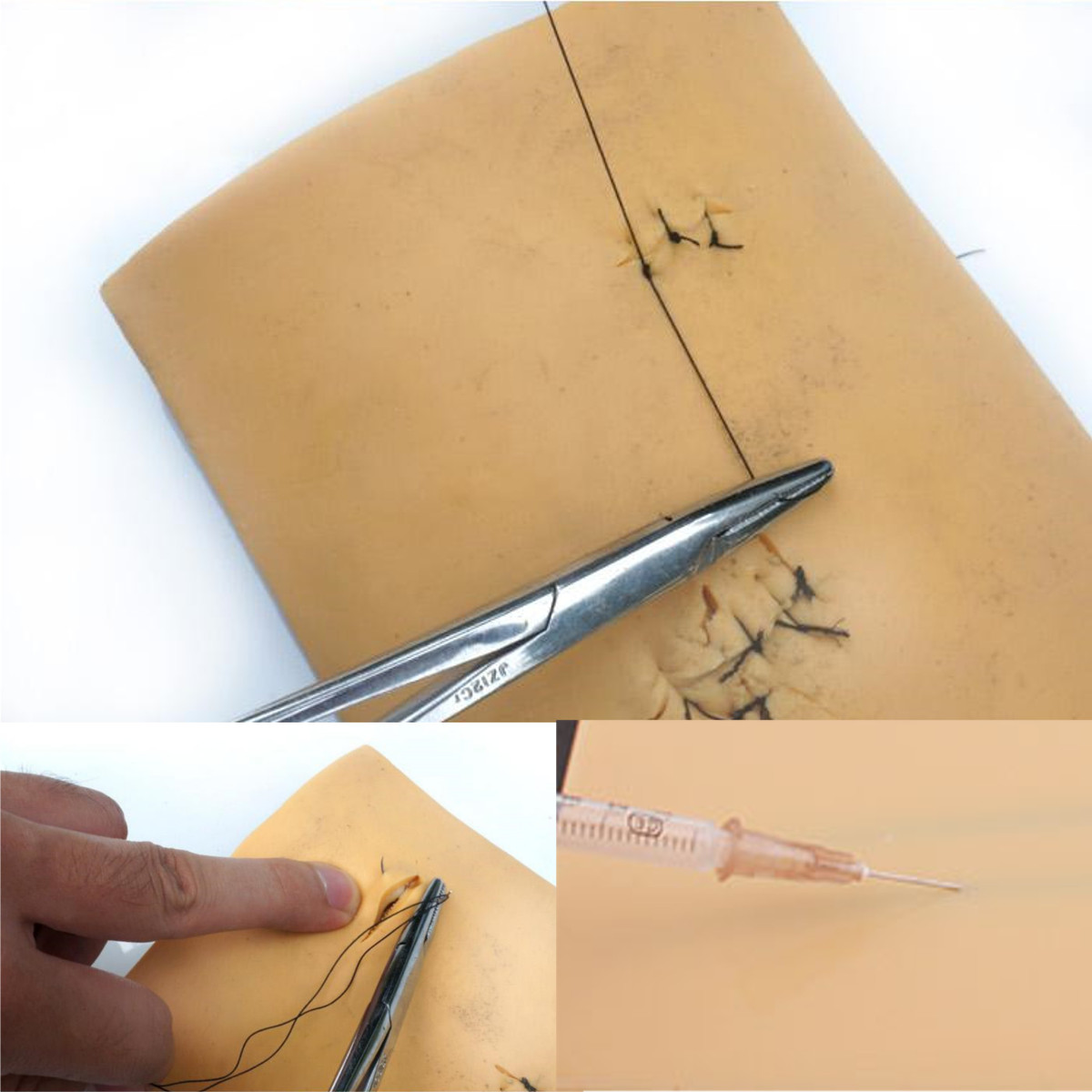 Suturing Practice kit – Medical 3 Layers Suture Pad Human Skin Training Model