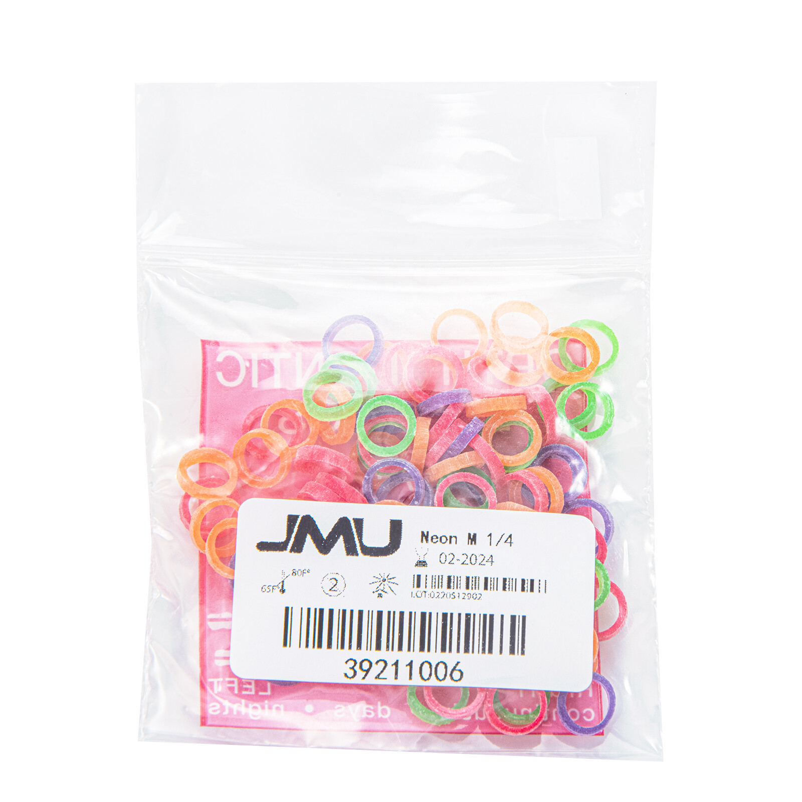 100/PK Dental Ortho Intraoral Elastic Rubber Bands Medium 1/4” Made In USA